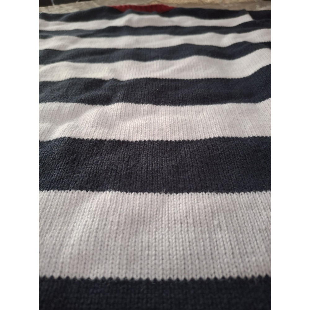 Rare Quacker Factory Stars And Stripes Sweater Patriotic July 4th Medium - Picture 5 of 5